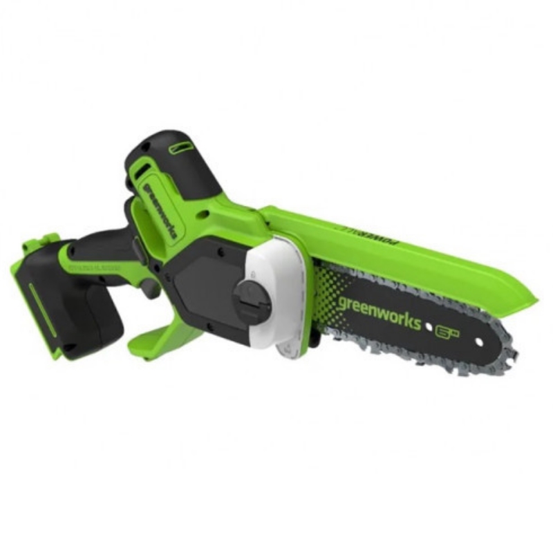 Цепная мини пила аккумуляторная Greenworks GD24CS15 2010107, 24В, 15см (без АКБ и ЗУ) в Муроме