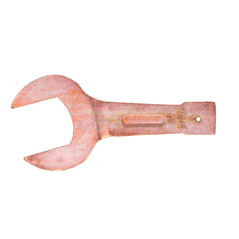 Ключ гаечный рожковый Sitomo 131045 односторонний ударный 85 мм омеднение 14985₽