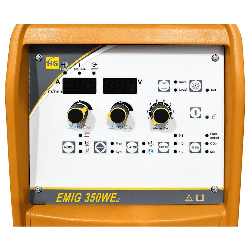 Сварочный полуавтомат Hugong EMIG 500WE-S III (цифровой подающий) (без горелки и кабель-пакета), 040723