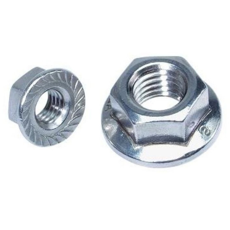 Гайка Starfix SMC3-66041-1000 М6 с фланцем цинк DIN 6923 1000 шт в картонной упаковке 832₽