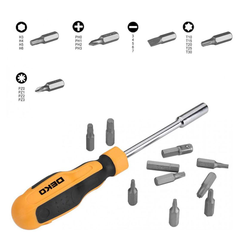 Набор инструментов для дома Deko DKMT62 PRO, 065-0213 (62шт.) в Костроме