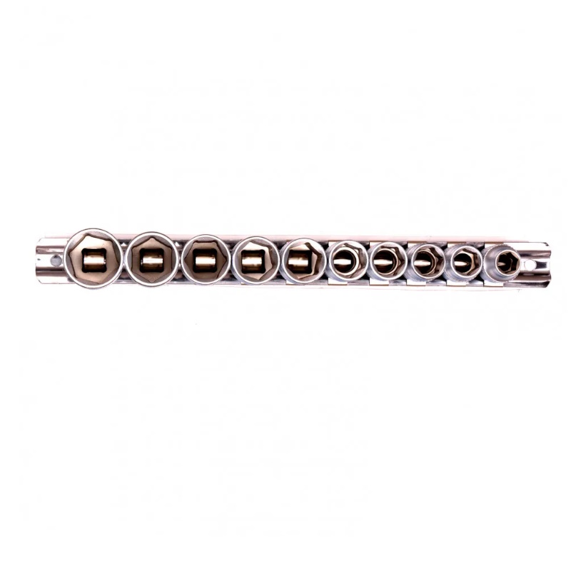 Набор торцевых головок Stels 13601, 3/8", 6-ти гр., CrV, 10шт., 8-19мм