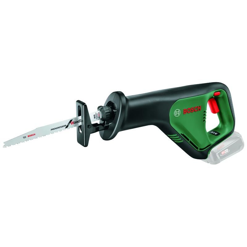 Аккумуляторная сабельная пила Bosch AdvancedRecip18 06033B2403, АКБ Li-ion 2.5 Ач, движение полотна на холостом 0-3100 ход/мин в Твери
