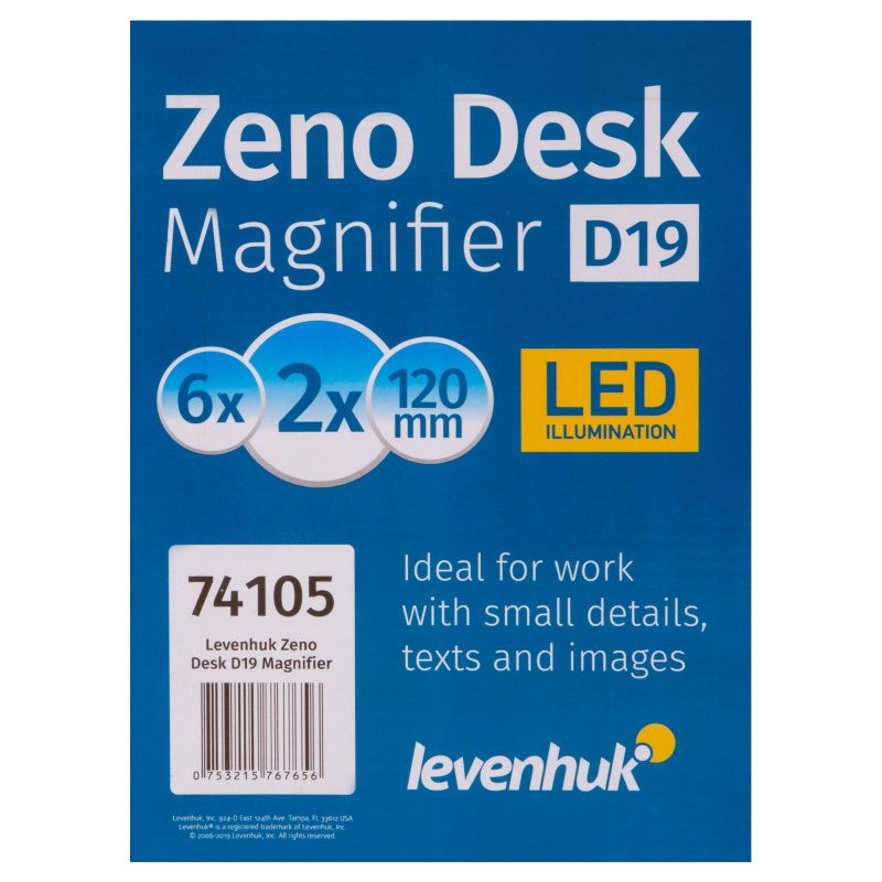 Лупа настольная Levenhuk Zeno Desk D19 74105 в Твери