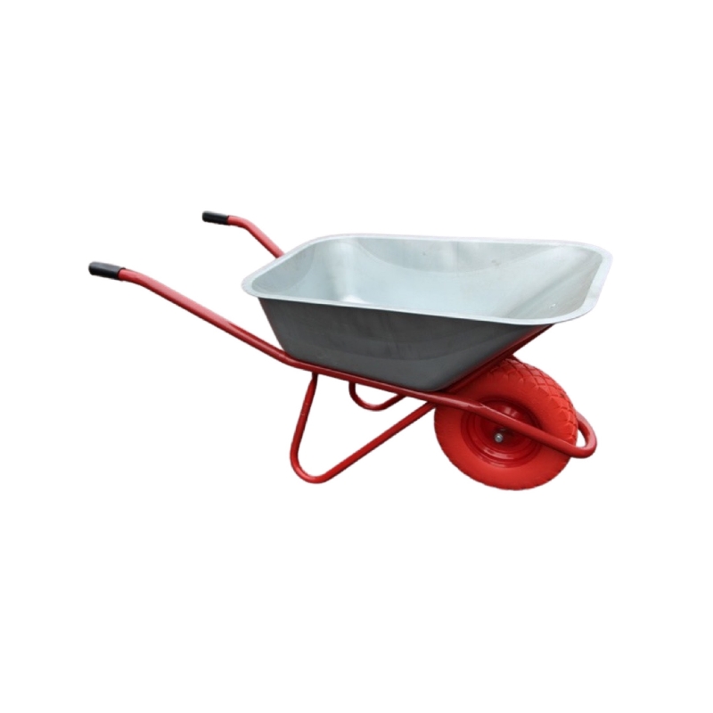 Тачка строительная Variant 11110Лт 110 л одноколесная грузоподъемность 220кг корыто 08 мм колесо PU Литое400 mm 12400-8 4726₽