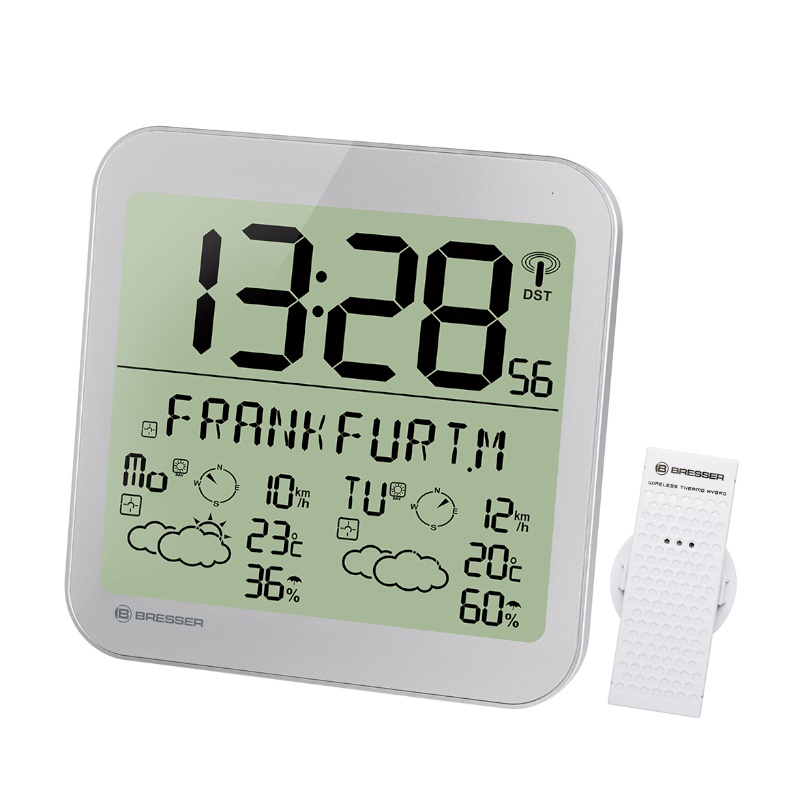 Часы настенные Bresser MyTime Meteotime LCD 74649 во Владимире