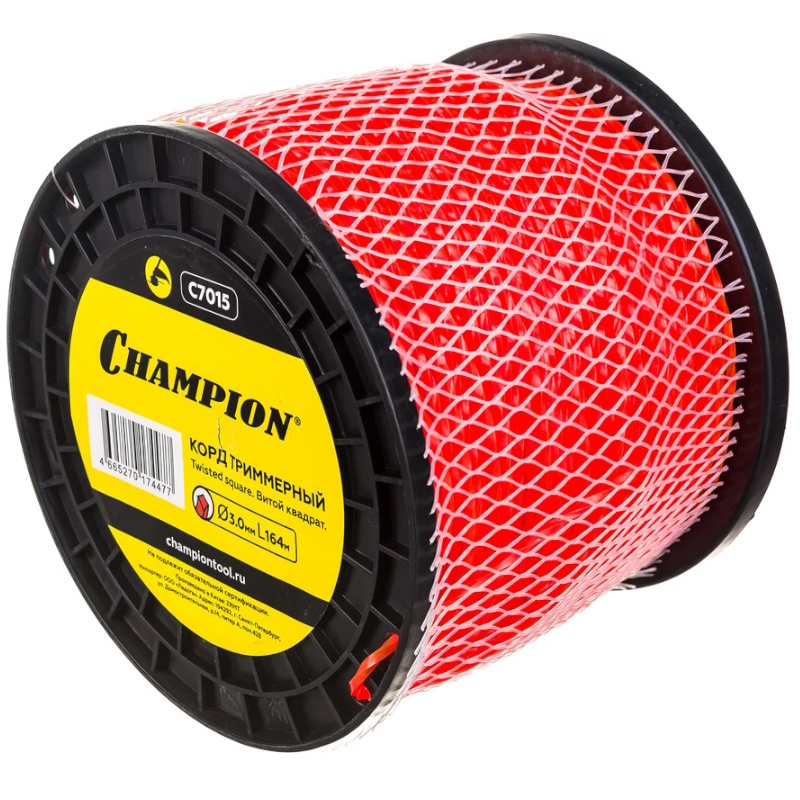 Леска витой квадрат Champion C7015 3.0мм х 164м. в Переславле
