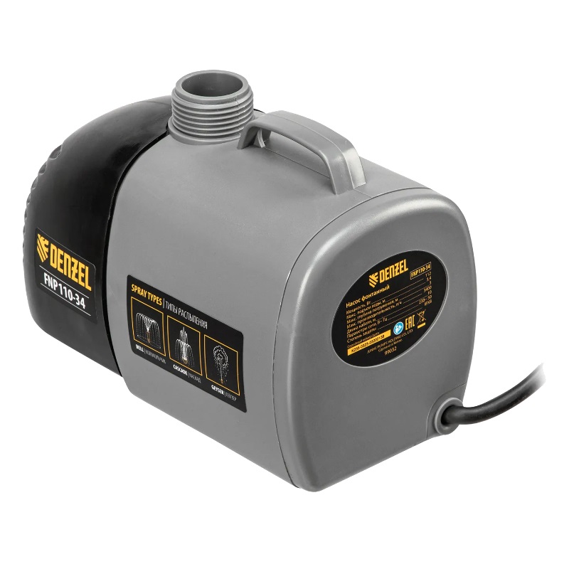 Насос фонтанный Denzel FNP110-34 99032 в Муроме