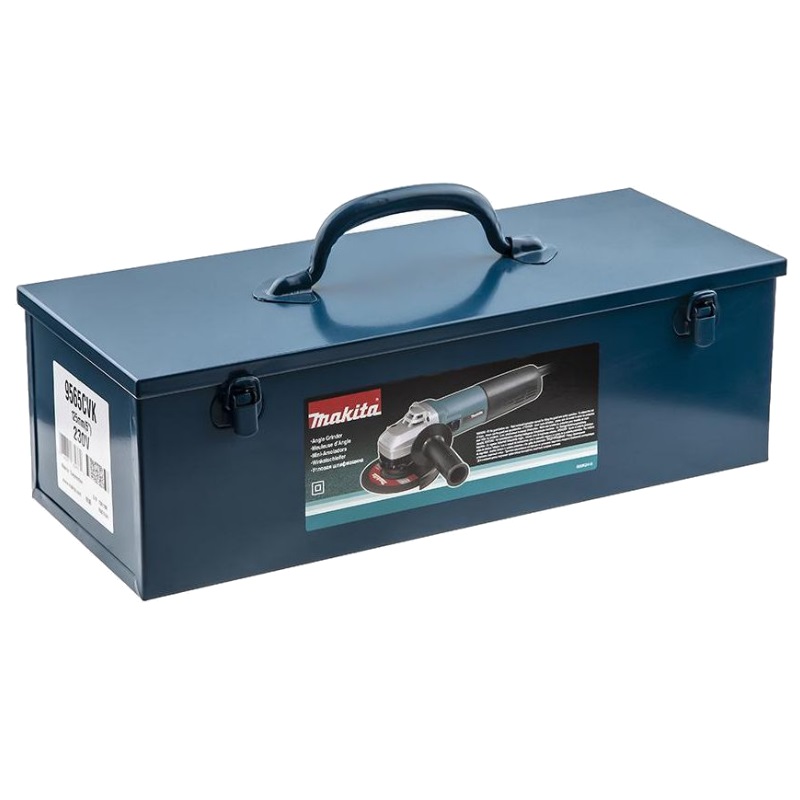 Угловая шлифмашина (болгарка) Makita 9565CVK, 125 мм, 1400 Вт, плавный пуск, регулировка оборотов, в кейсе во Владимире