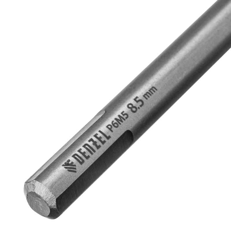Сверло спиральное по металлу, Denzel 718261, 8,5х165 мм, Р6М5, Golden Tip, удлиненное в Рыбинске
