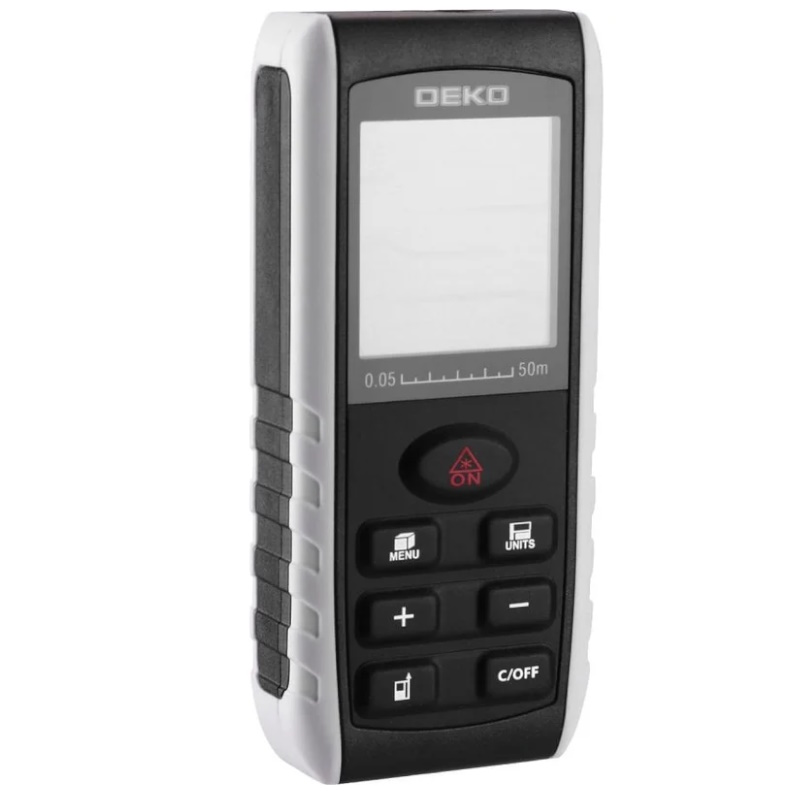 Дальномер лазерный Deko R-LDI50 083-3603, c функцией измерения угла в Череповце
