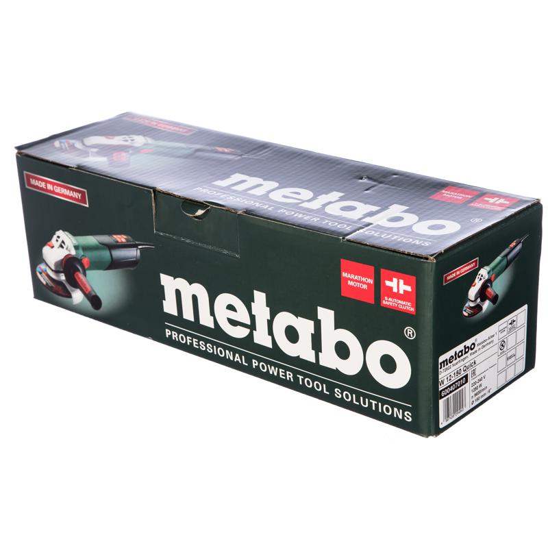 Угловая шлифмашина (болгарка) Metabo W 12-150 Quick 600407010, 150 мм, 1250 Вт в Переславле