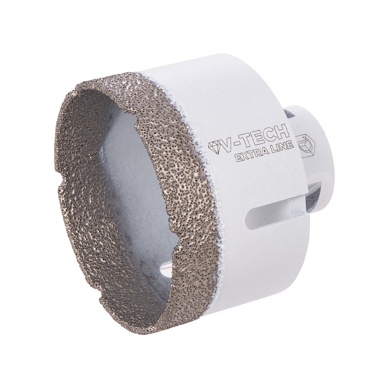 Сверло алмазное Diam EXTRA LINE V-TECH 68x35xМ14 320277 (вакуумное спекание) керамика, керамогранит, гранит, мрамор в Муроме