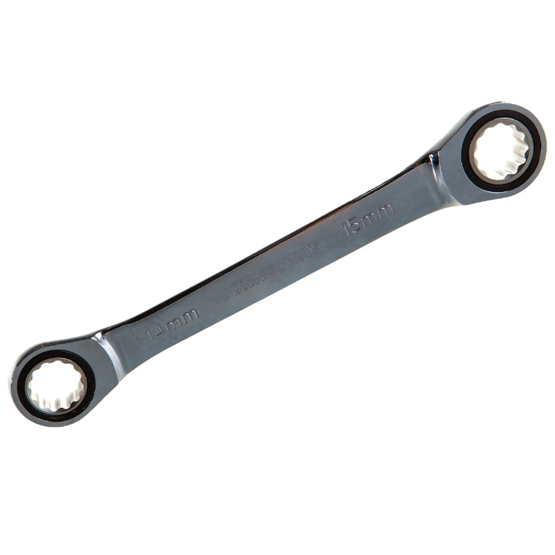 Ключ гаечный накидной трещоточный Jonnesway W681415 048896, 14х15 мм в Костроме