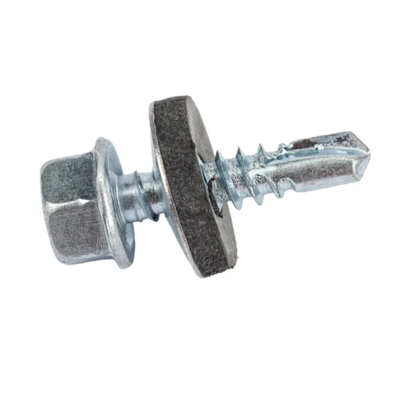Саморез кровельный Starfix SMP2-74097-100, 4.8х19 мм цинк, шайба с прокл., PT3 (100 шт в пласт. конт.) в Ярославле