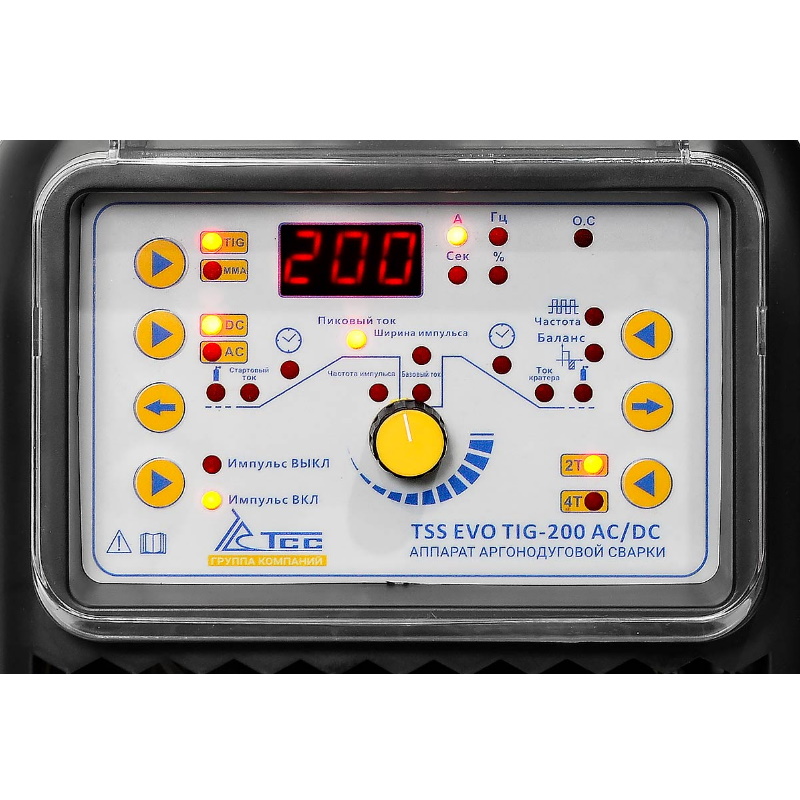 Аппарат аргонодуговой сварки ТСС TSS Evo TIG-200 ACDC 035263