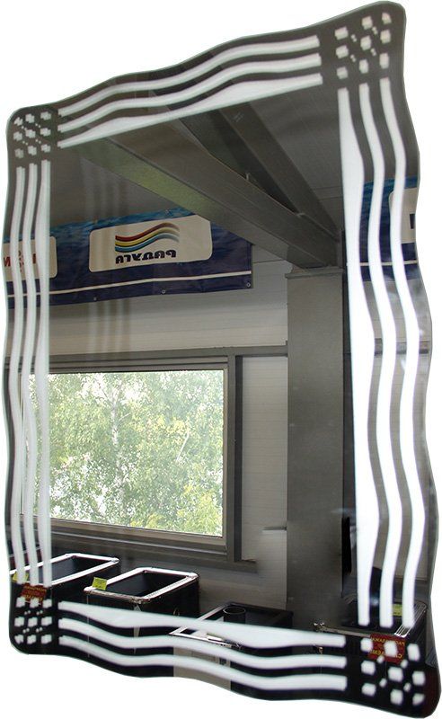 Зеркало Frap F622 матовое 60*45, уп.20 шт.