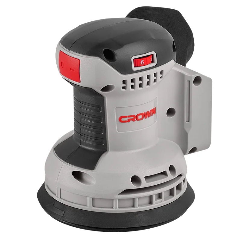 Машина шлифовальная Crown CT23011HX, эксцентриковая, аккумуляторная