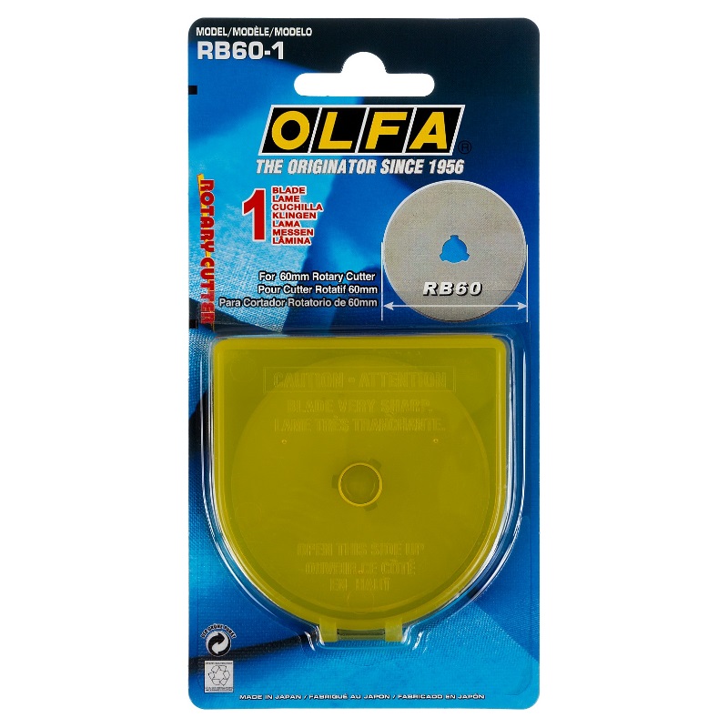 Лезвие Olfa OL-RB60-1 специальное, круговое, 60 мм, 1 шт. в Иваново