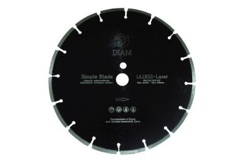 Отрезной круг для металла и пластмассы, абразивный DIAM 000153  LASER SIMPLE BLADE  500*3,2*7*25,4 во Владимире
