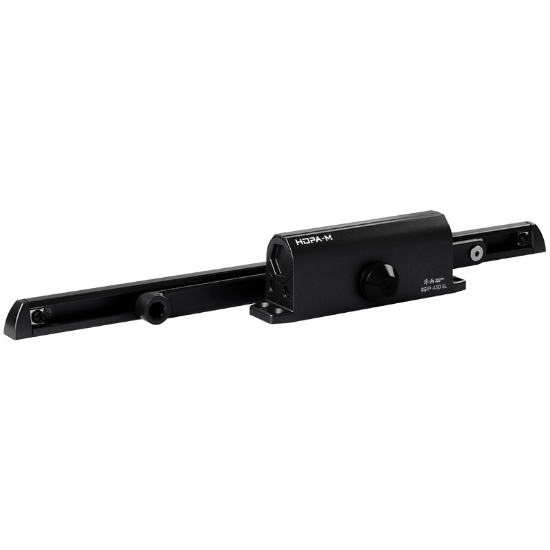 Доводчик дверной Нора-М ISPARUS 430 Slider 19006, от 40 до 100 кг, черный, со скользящей тягой в Иваново
