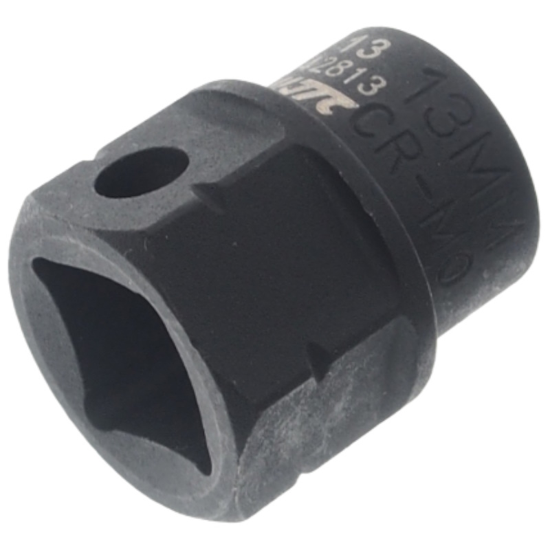Головка торцевая ударная мини JTC JTC-442813, 6-гранная 1/2"х13мм, длина 28мм в Кинешме