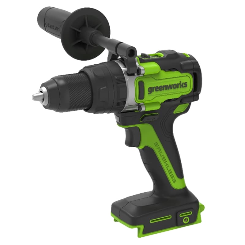 Дрель-шуруповерт ударная аккумуляторная Greenworks GD24DD140 3707607 (24V, 140 Нм, бесщеточная, без АКБ и ЗУ)