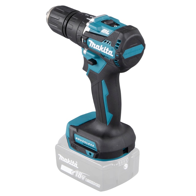 Аккумуляторная ударная дрель-шуруповерт Makita DHP487Z (Li-ion 18 В, без АКБ и ЗУ) в Туле