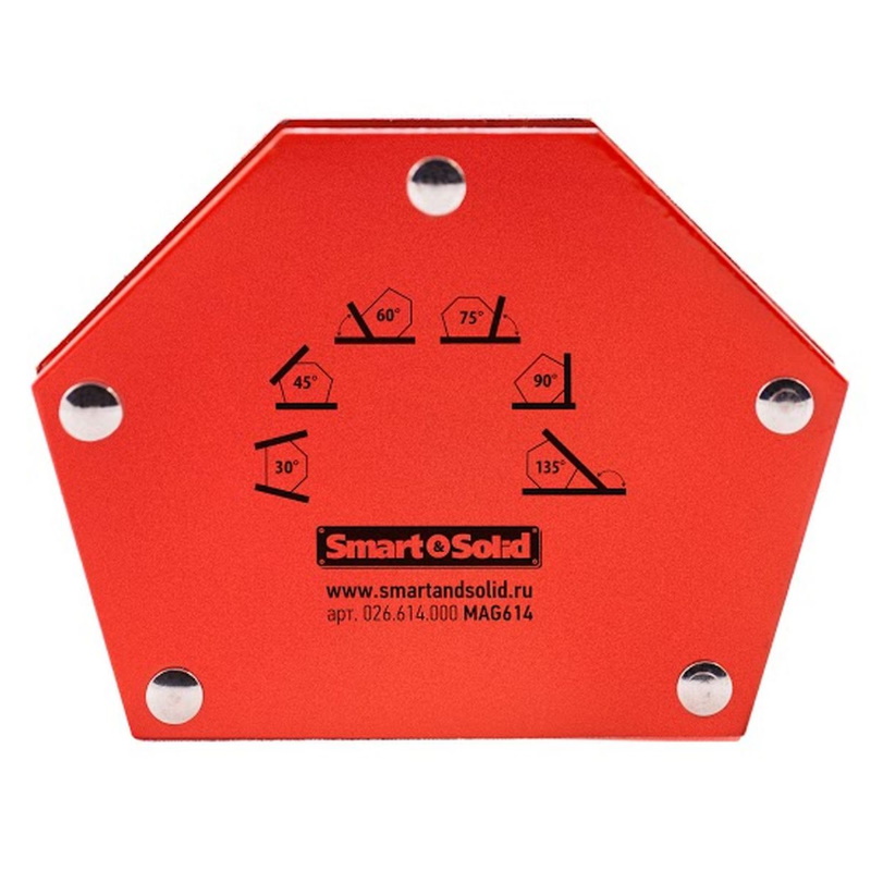 Угольник магнитный Smart Solid MAG 614