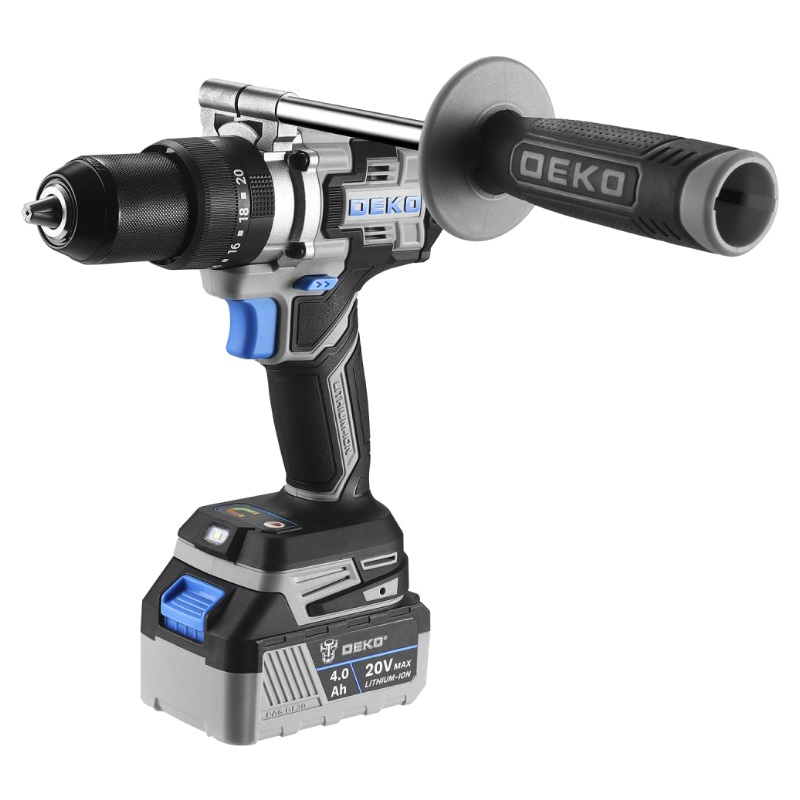 Дрель-шуруповерт аккумуляторная Deko DKCID20 PRO 063-4437 в Туле