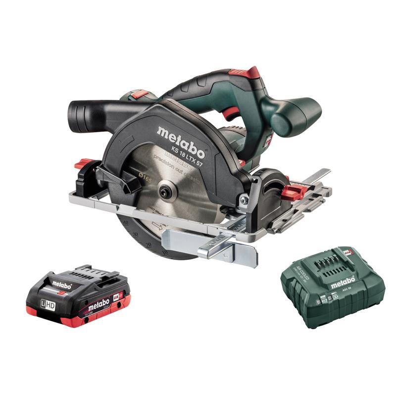 Аккумуляторная циркулярная пила Metabo KS 18 LTX 57 T0348 (li-ion) в Туле