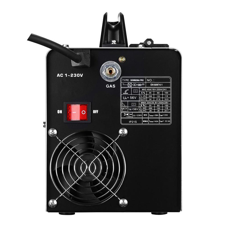 Сварочный полуавтомат Deko DKWM200A PRO 051-4686 MIGMAG 200A