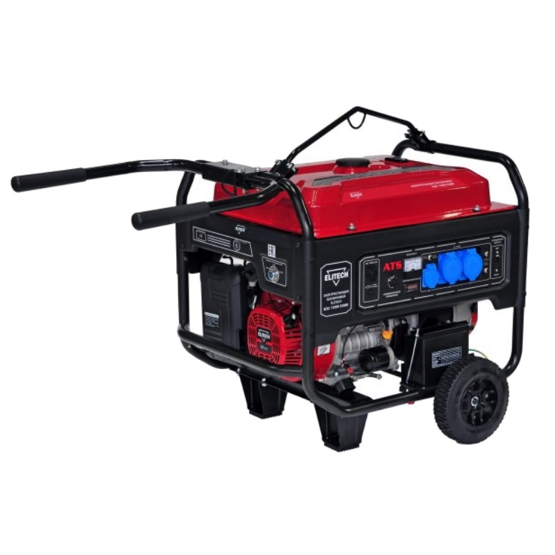 Бензиновый генератор Elitech БЭС 12500ЕАМК, 186992 в Туле