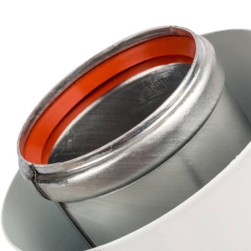 Элемент дымохода DN60/100 адаптер для котла Stout SCA-6010-230190 угловой 90°
