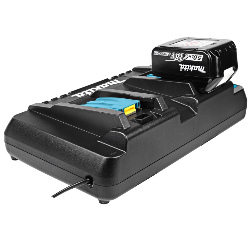 Пила цепная аккумуляторная 36 В Makita DUC353Z (без АКБ и ЗУ) + Makita 191L75-3 Набор (ЗУ DC18RD + Аккумуляторы BL1850B - 2 шт.) в Твери