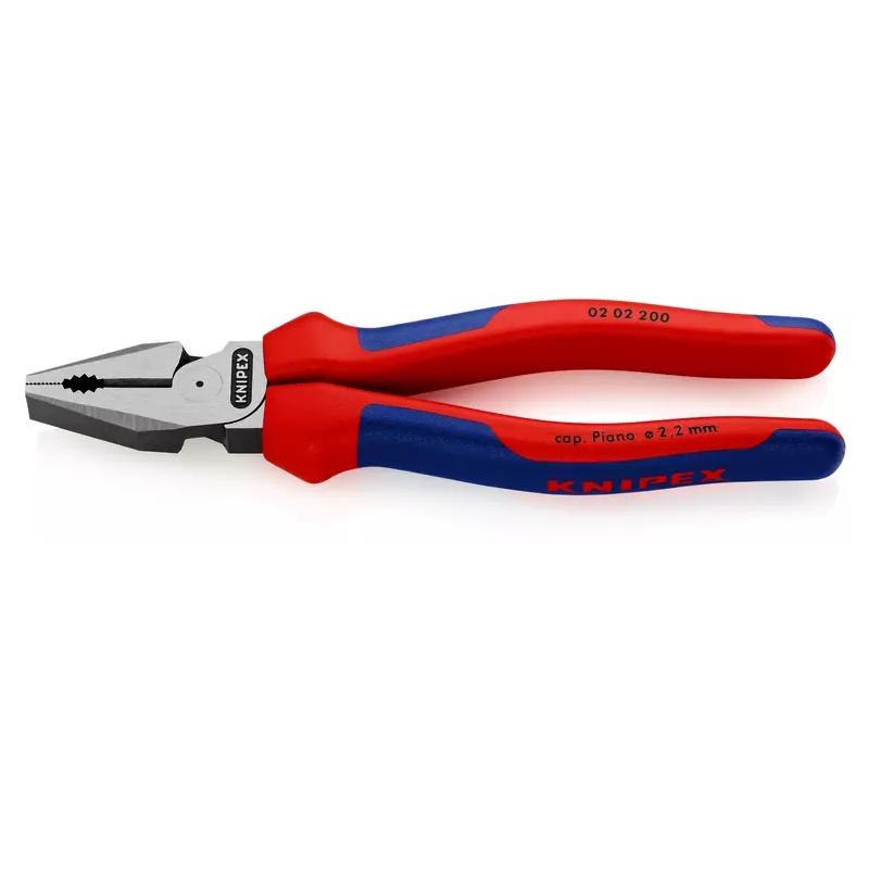 Плоскогубцы комбинированные особой мощности Knipex KN-0202200SB, 200 мм, фосфатированные, 2-комп ручки, SB в Муроме