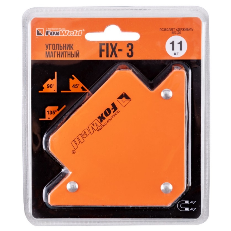 Угольник магнитный FoxWeld FIX-3 в Иваново