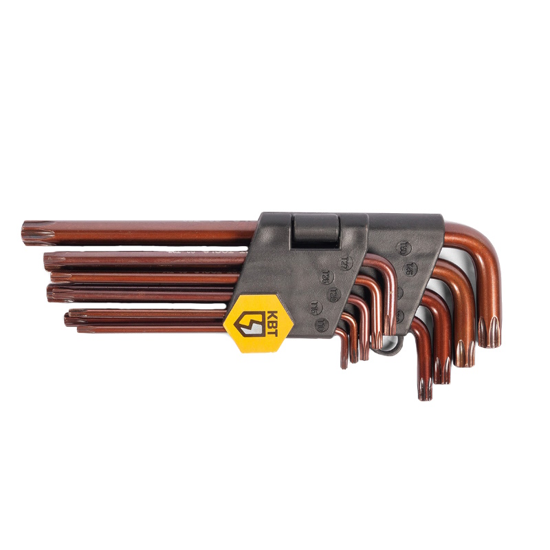Набор ключей КВТ TORX КТ-9-S 82178 Т10-Т50 серия KBT-PROFESSIONAL 531₽
