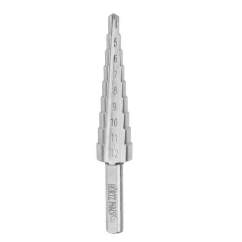 Сверло ступенчатое Hortz 1159175, 4-12, ступеней 9 (dхв=6,3, Р6М5К5) (4;5;6;7;8;9;10;11;12) в Переславле