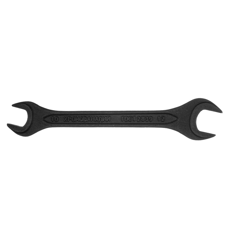 Ключ рожковый Сибртех 14323, 10 х 12 мм, CrV, фосфатированный в Ярославле