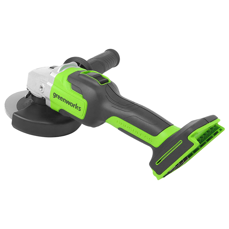 Угловая шлифовальная машина аккумуляторная Greenworks GD24AG 3200207 (без АКБ и ЗУ) в Ярославле