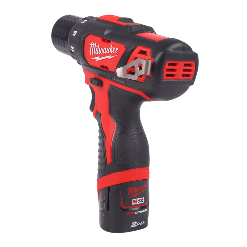 Аккумуляторная дрель-шуруповерт Milwaukee M12 BDD-202С 4933441915 в Переславле