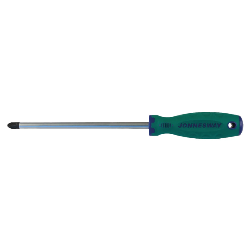 Отвертка Jonnesway D71P1100 046095 стержневая крестовая ANTI-SLIP GRIP, PH1x100 мм в Муроме