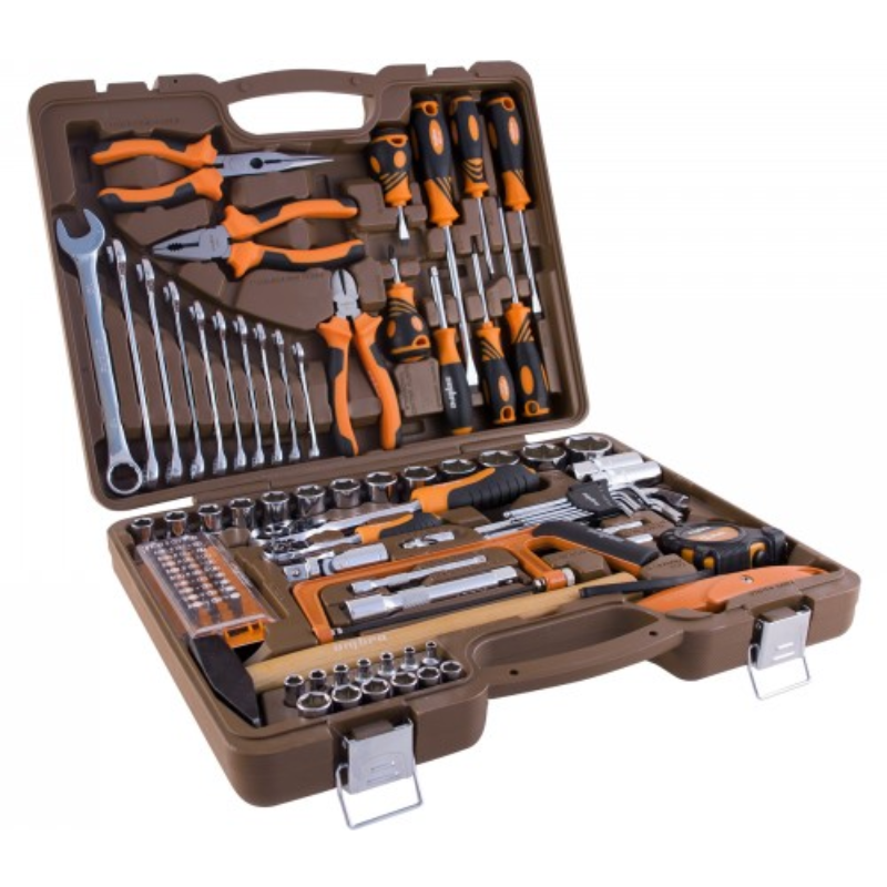Набор инструмента универсальный Ombra OMT101S, 1/4", 1/2"DR, 101 предмет