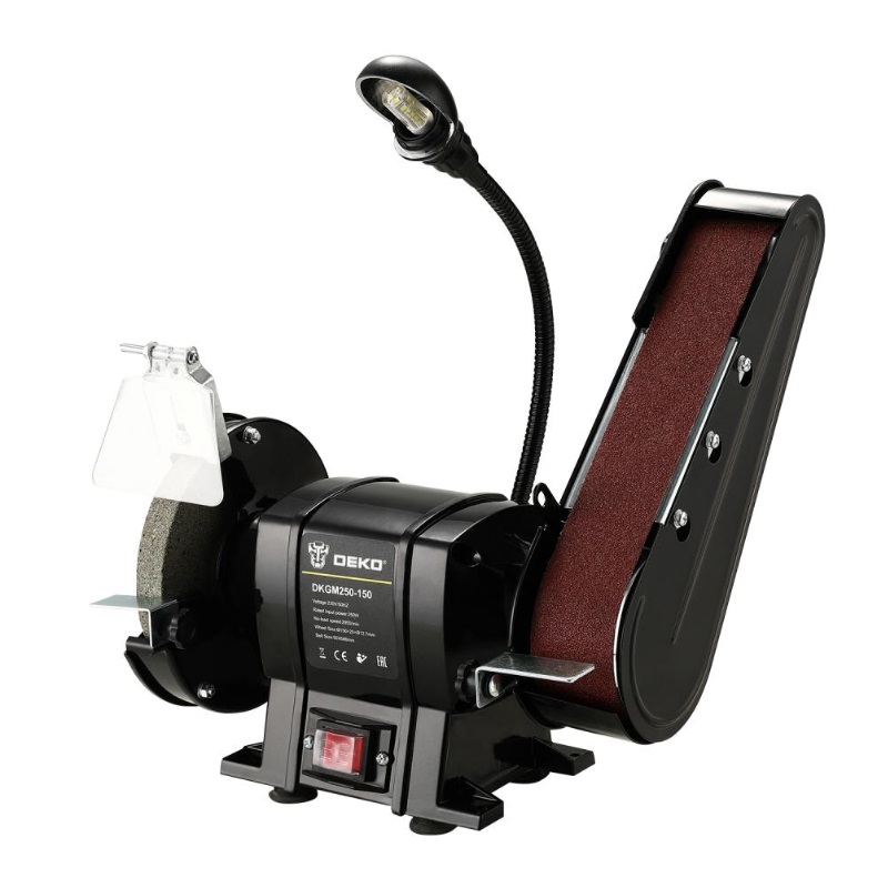 Станок заточной с лампой Deko DKGM300-150 063-4325 8927₽