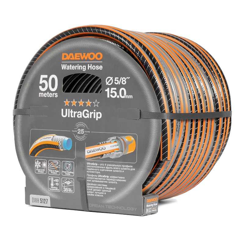 Шланг Daewoo UltraGrip Plus DWH 5127 (5/8" (15 мм), 50 м) в Рыбинске