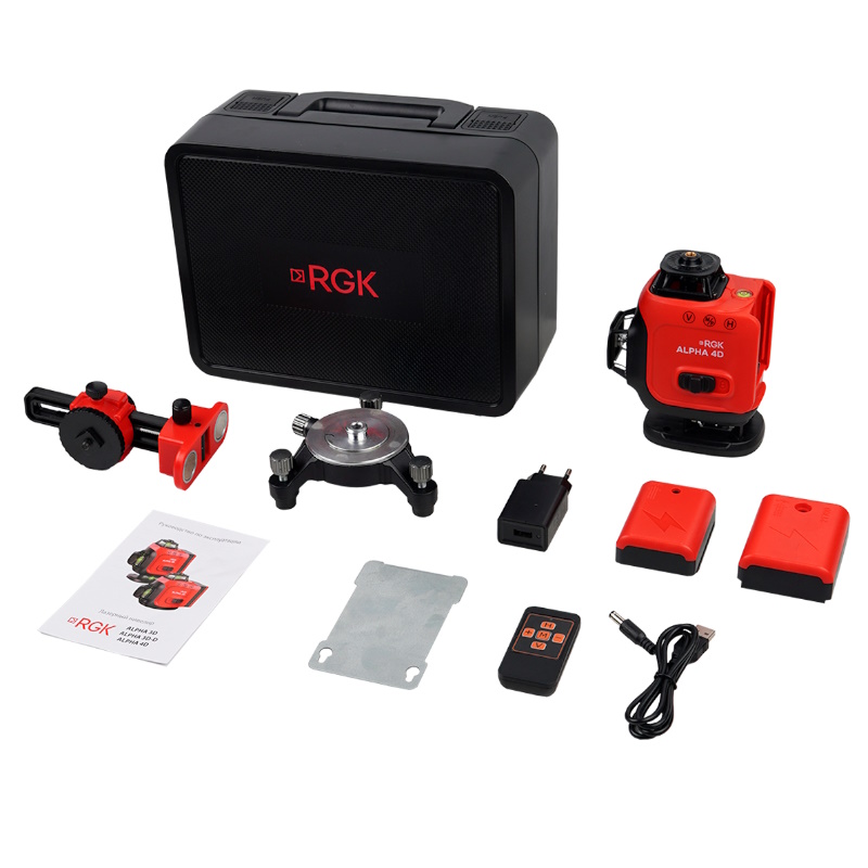 Лазерный уровень Rgk ALPHA 4D 722880 в Коврове