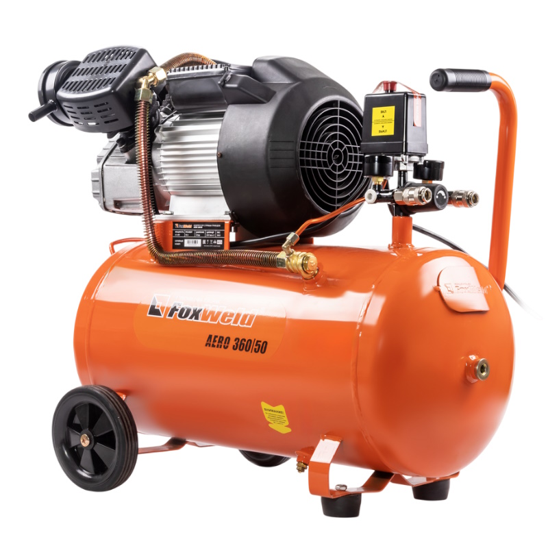 Компрессор масляный коаксиальный FoxWeld AERO 360/50 5072 в Ярославле
