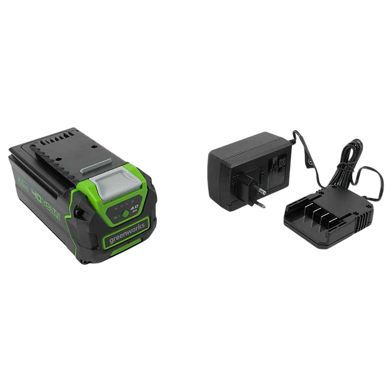Цепная пила Greenworks 40В, 40 см (в комплекте с АКБ 4А*ч и З/У) 2005807UB в Череповце