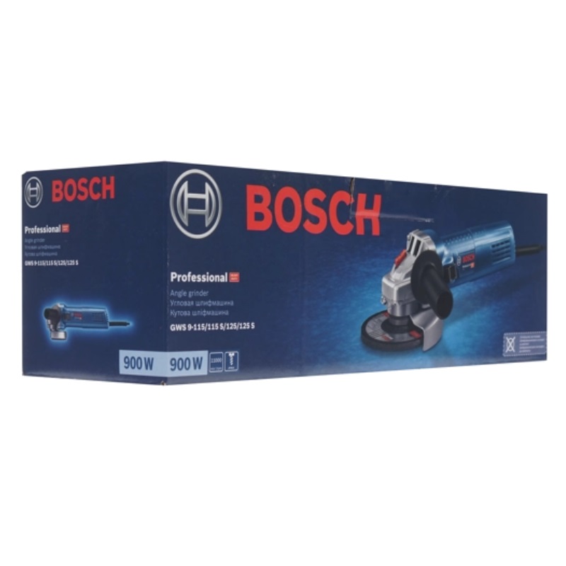 Угловая шлифмашина (болгарка) Bosch GWS 9-125 S 0.601.396.122, 125 мм, 900 Вт, регулировка оборотов в Костроме